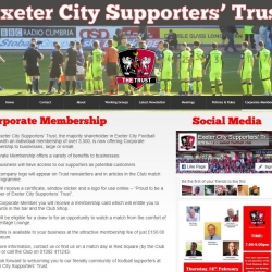 Backing ECFC Supporters Trust &ndash; year 2